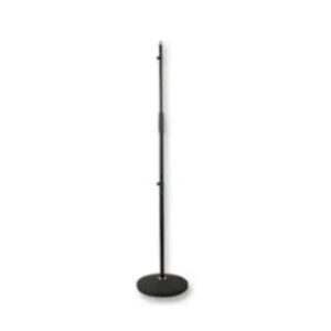 PULSE PLS00055 – Round Base Adjustable Microphone Stand Black