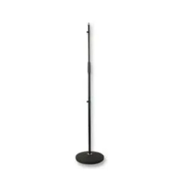 PULSE PLS00055 – Round Base Adjustable Microphone Stand Black